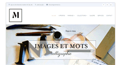 Desktop Screenshot of imagesetmots.ca